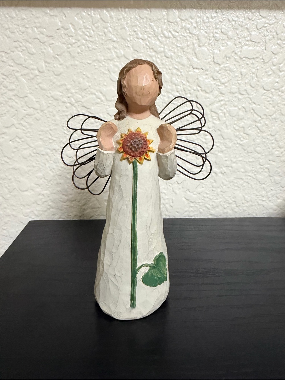 Willow Tree “Angel of Summer” with Sunflower and Green Stem